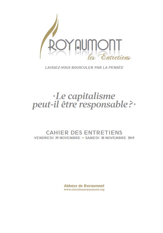 2019 : Le capitalisme peut-il être responsable ?